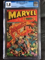 Marvel Mystery Comics #54 CGC 1.8 ow