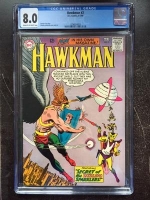 Hawkman #2 CGC 8.0 cr/ow