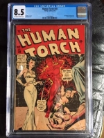 Human Torch #30 CGC 8.5 ow/w