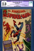 Amazing Spider-Man #21 CGC 2.0 cr/ow