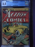 Action Comics #30 CGC 3.5 ow/w