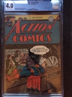 Action Comics #85 CGC 4.0 cr/ow