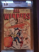 All Winners Comics #19 CGC 5.0 cr/ow
