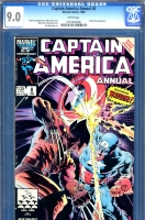 Captain America Annual #8 CGC 9.0 w