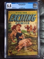 Exciting Comics #62 CGC 5.5 cr/ow