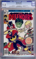 Defenders #51 CGC 9.8 ow/w