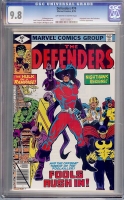 Defenders #74 CGC 9.8 ow/w