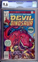 Devil Dinosaur #1 CGC 9.6 ow/w