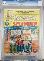 American Splendor #1 CGC 9.4 ow/w