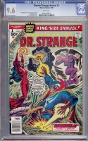 Doctor Strange Annual #1 CGC 9.6 w