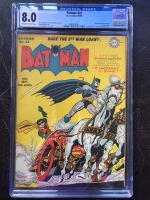 Batman #24 CGC 8.0 ow/w