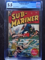 Sub-Mariner Comics #22 CGC 5.5 cr/ow