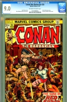 Conan The Barbarian #24 CGC 9.0 ow/w