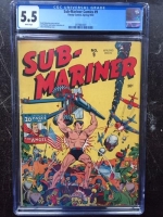 Sub-Mariner Comics #9 CGC 5.5 w