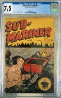 Sub-Mariner Comics #21 CGC 7.5 ow/w