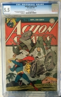 Action Comics #76 CGC 5.5 ow/w