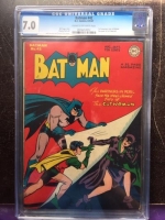 Batman #42 CGC 7.0 cr/ow