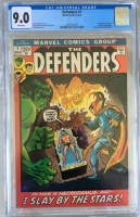 Defenders #1 CGC 9.0 w