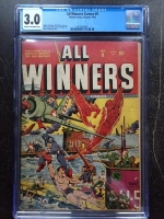 All Winners Comics #9 CGC 3.0 cr/ow