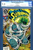 Superman: The Man of Steel #18 CGC 9.8 w