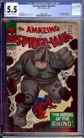Amazing Spider-Man #41 CGC 5.5 ow/w