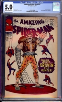 Amazing Spider-Man #47 CGC 5.0 ow/w