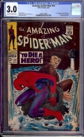 Amazing Spider-Man #52 CGC 3.0 ow/w