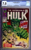 Incredible Hulk #102 CGC 7.0 ow/w