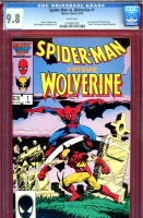 Spider-Man vs. Wolverine #1 CGC 9.8 w