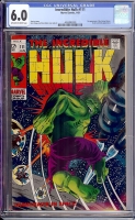 Incredible Hulk #111 CGC 6.0 ow/w