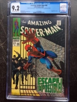 Amazing Spider-Man #65 CGC 9.2 ow/w