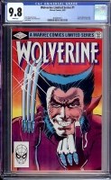 Wolverine Limited Series #1 CGC 9.8 w