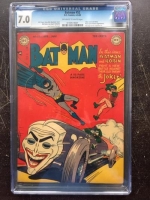 Batman #52 CGC 7.0 ow/w