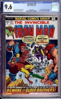 Iron Man #55 CGC 9.6 w