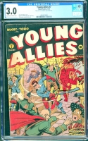 Young Allies #7 CGC 3.0 cr/ow
