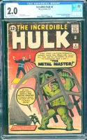 Incredible Hulk #6 CGC 2.0 ow