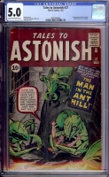 Tales to Astonish #27 CGC 5.0 cr/ow