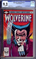Wolverine Limited Series #1 CGC 9.2 w