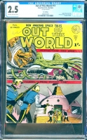 Out of this World #17 CGC 2.5 cr/ow