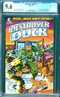 Destroyer Duck #1 CGC 9.6 w