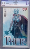 Thor #1 CGC 9.8 w Ribic Variant Cover