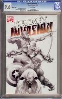 Secret Invasion #2 CGC 9.6 w Sketch Cover