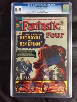 Fantastic Four #41 CGC 8.0 ow