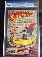 Superman #154 CGC 9.0 cr/ow