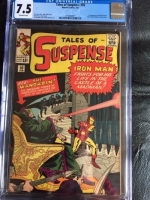 Tales of Suspense #50 CGC 7.5 ow