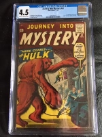 Journey Into Mystery #62 CGC 4.5 cr/ow