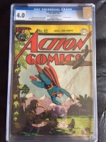 Action Comics #62 CGC 4.0 cr/ow