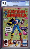 Captain America #307 CGC 9.2 w