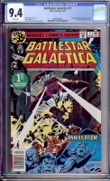 Battlestar Galactica #1 CGC 9.4 w