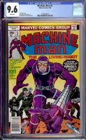 Machine Man #1 CGC 9.6 w